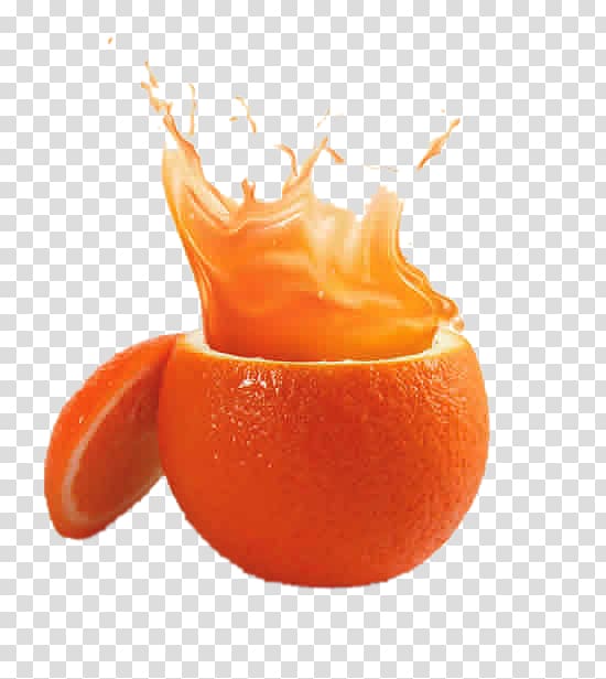 Orange juice Smoothie Citrus xd7 sinensis Grapefruit, Orange juice material transparent background PNG clipart