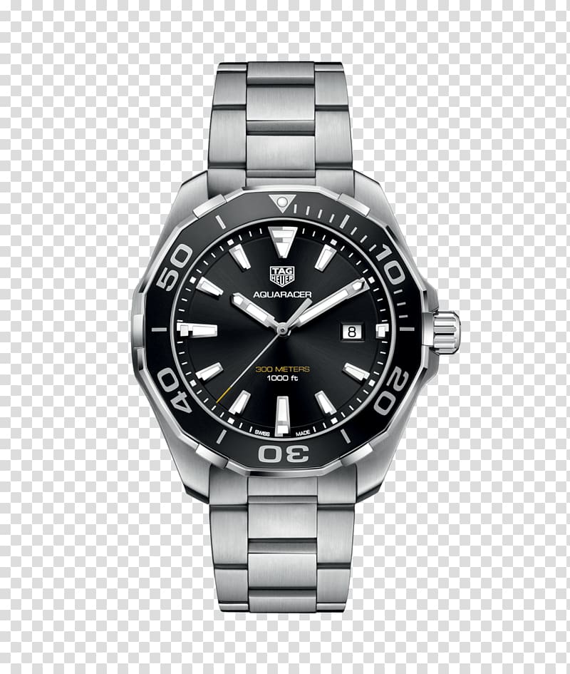 TAG Heuer Aquaracer Calibre 5 TAG Heuer Carrera Calibre 5 Watch, watch transparent background PNG clipart