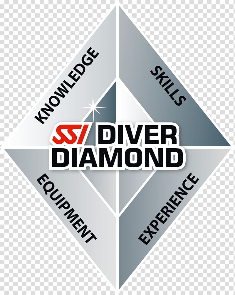 Underwater diving Scuba Schools International Dive center Scuba diving Scuba skills, diamond transparent background PNG clipart