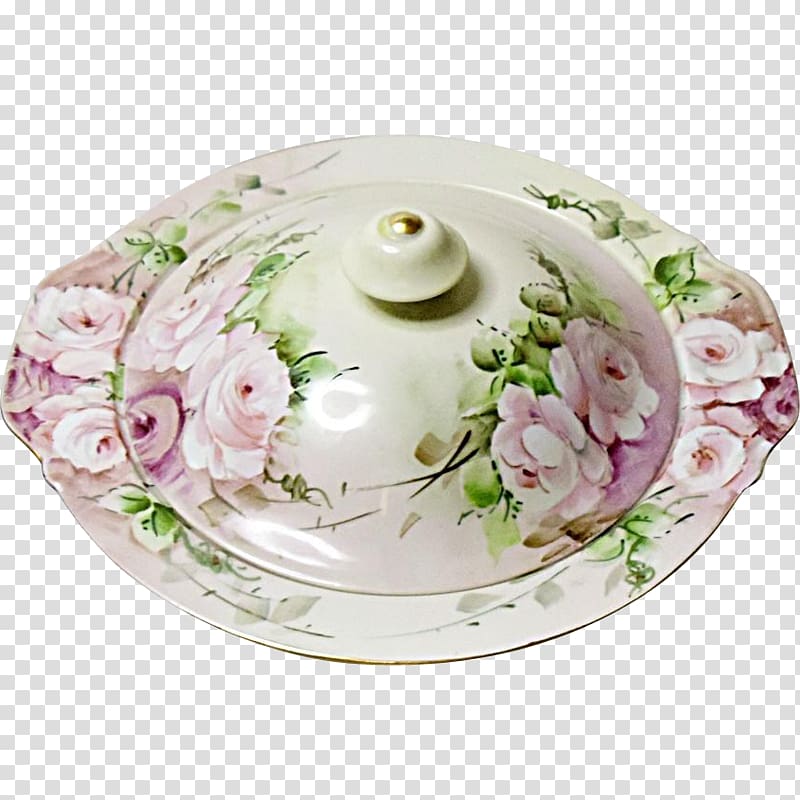 Plate Floral design Platter Porcelain Tableware, Plate transparent background PNG clipart