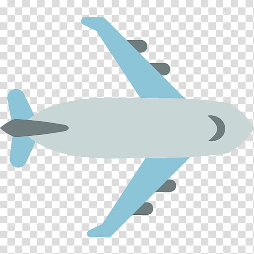 Airplane Emoji Air travel Text messaging Sticker, sky aircraft transparent background PNG clipart