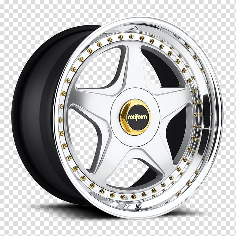 Alloy wheel Rotiform, LLC. Car Forging Custom wheel, car transparent background PNG clipart