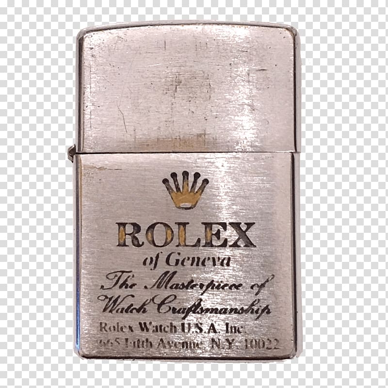 Bradford Lighter Zippo 0 Rolex, lighter transparent background PNG clipart