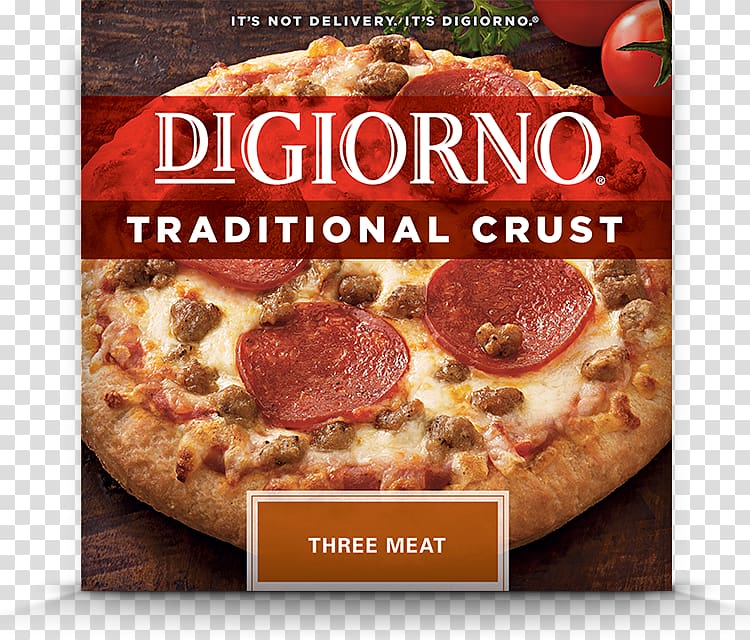 Digiorno Pizza Chicago-style pizza Pepperoni, pizza transparent background PNG clipart