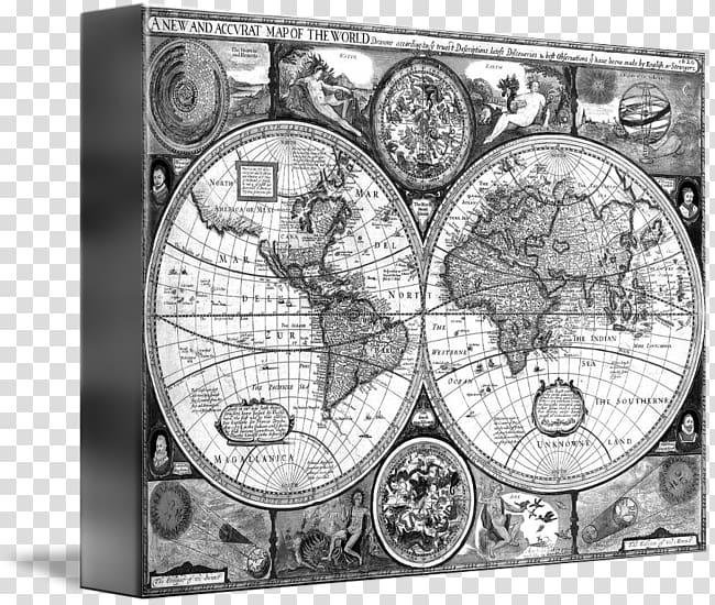 Early world maps Globe, world map transparent background PNG clipart