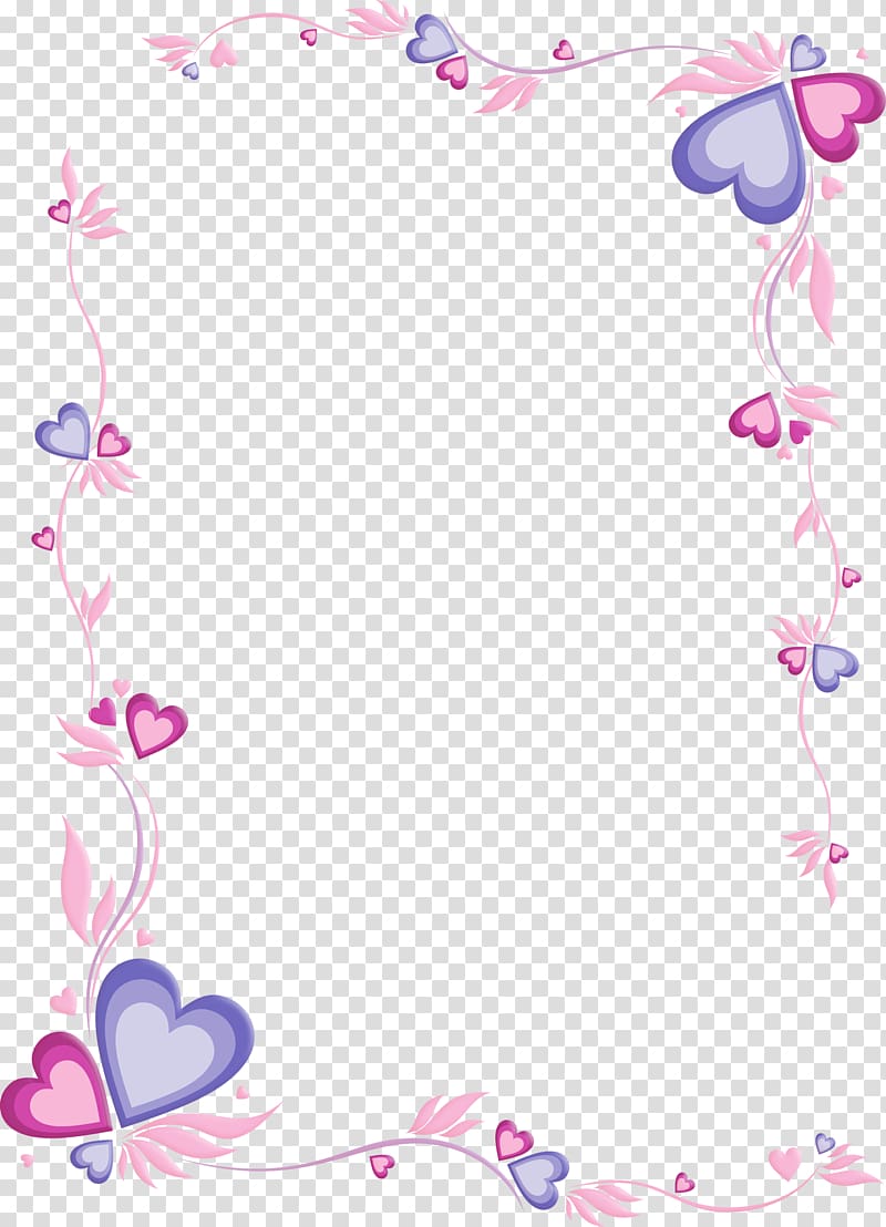 pink frame illustration, Paper Letter Papel de carta Printing, purple frame transparent background PNG clipart