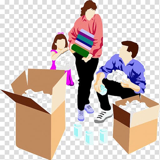 moving boxes clipart