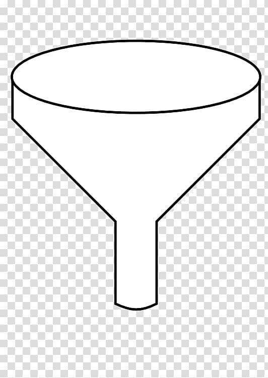 funnel clipart black and white