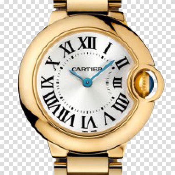 Cartier Ballon Bleu Watch Cartier Tank Jewellery, Gold ballon transparent background PNG clipart