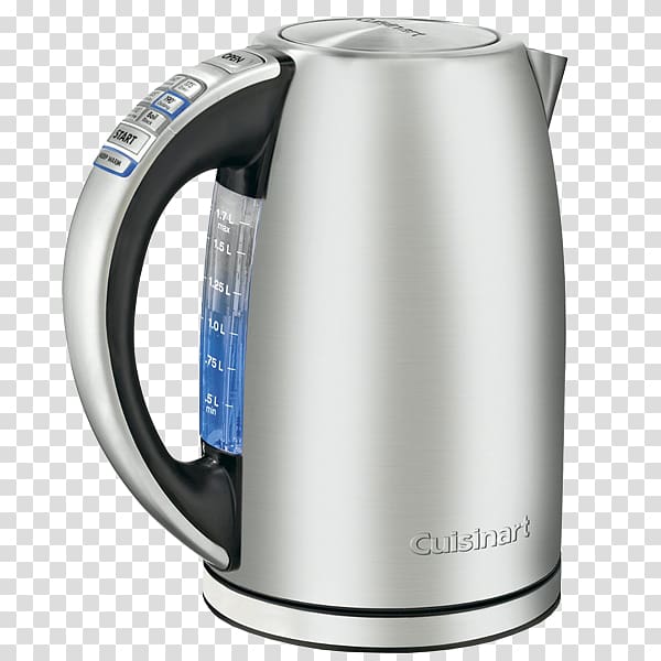 Tea Electric kettle Cordless Cuisinart, tea transparent background PNG clipart