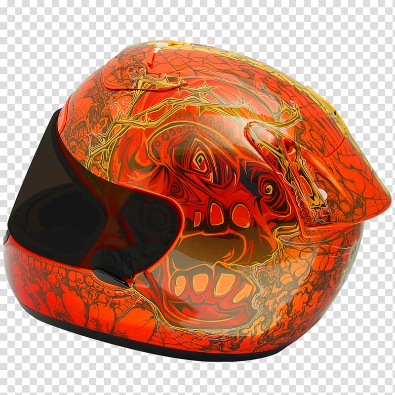 Bicycle Helmets Motorcycle Helmets, bike hand painted transparent background PNG clipart