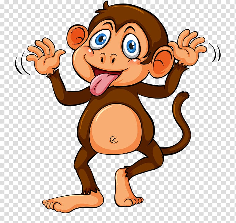 Ape Monkey Naughty Monkey Transparent Background Png Clipart Hiclipart