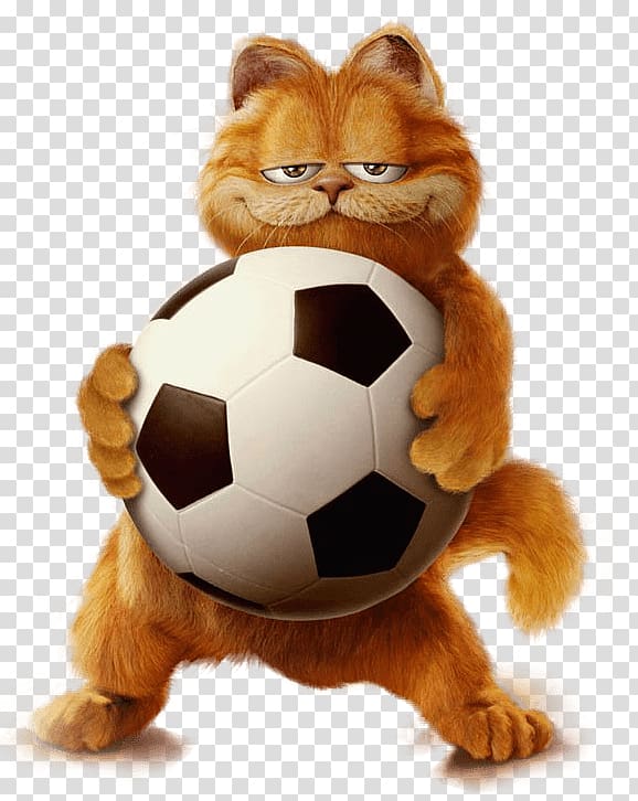 Garfield Jon Arbuckle Odie Desktop , creative football transparent background PNG clipart