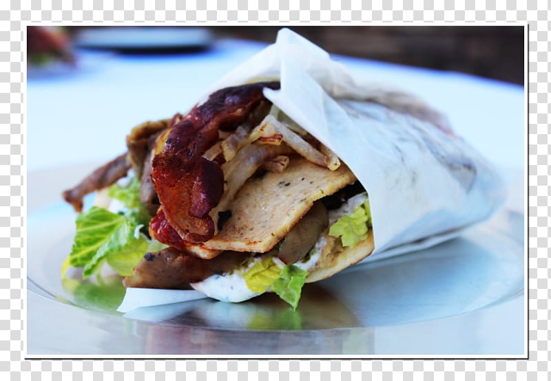 Korean taco Shawarma Kati roll Gyro Wrap, Chicken gyro transparent background PNG clipart