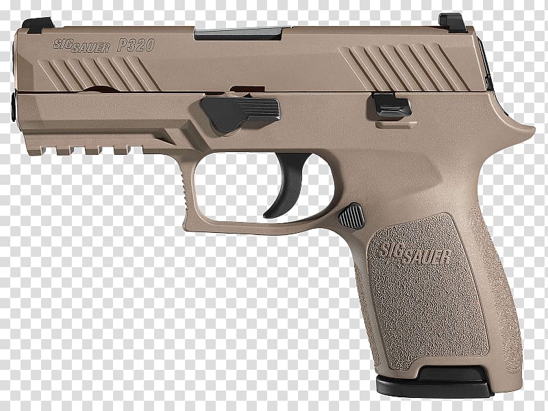 SIG Sauer P320 Firearm Sig Holding Handgun, Handgun transparent background PNG clipart