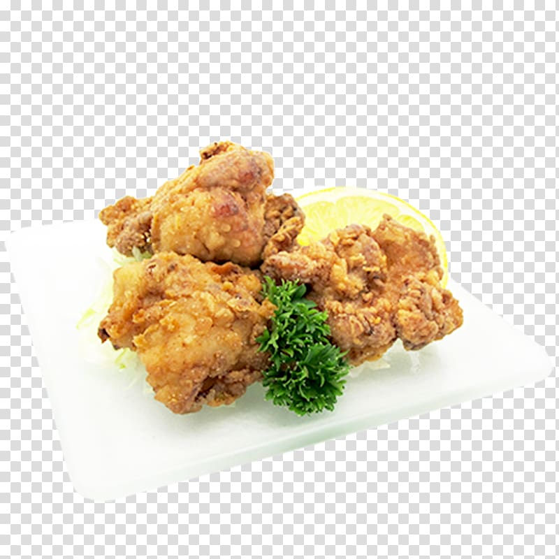 Crispy fried chicken Karaage Chicken nugget Tempura Fritter, mooncake promotion transparent background PNG clipart