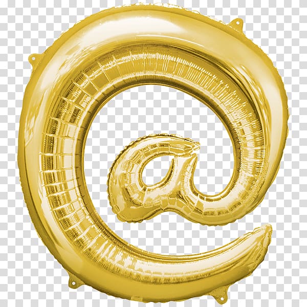 Balloon Gold Party Symbol Birthday, balloon transparent background PNG clipart
