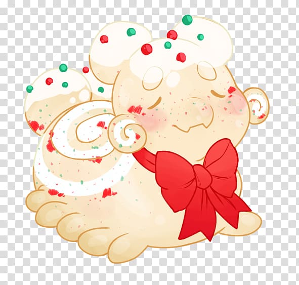 Lebkuchen Royal icing Christmas ornament Cuisine, Butter roll transparent background PNG clipart