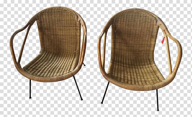 Chair Wakefield Rattan Company Bareilly Wicker, green rattan transparent background PNG clipart