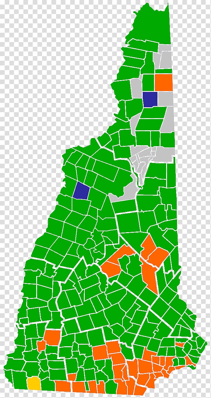 New Hampshire Primary Republican Party presidential primaries, 2008 New Hampshire Republican primary, 2016 United States presidential election in New Hampshire, 2016, map transparent background PNG clipart