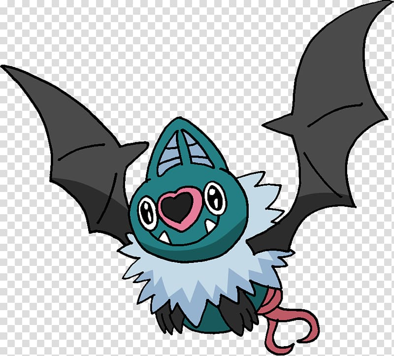 Swoobat Pokémon, bat transparent background PNG clipart