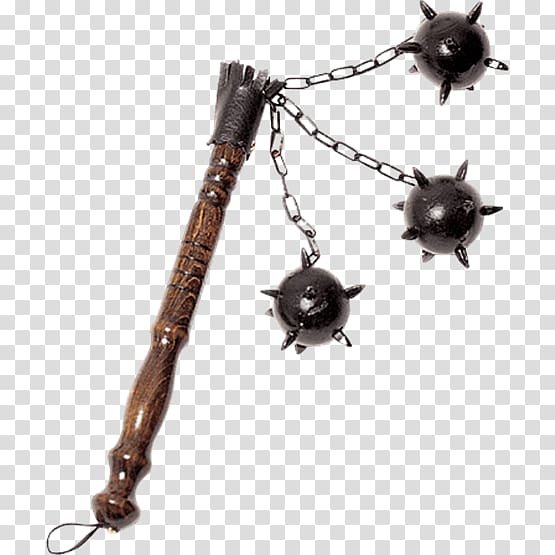 Flail Weapon Chuí Mace Arma bianca, weapon transparent background PNG clipart