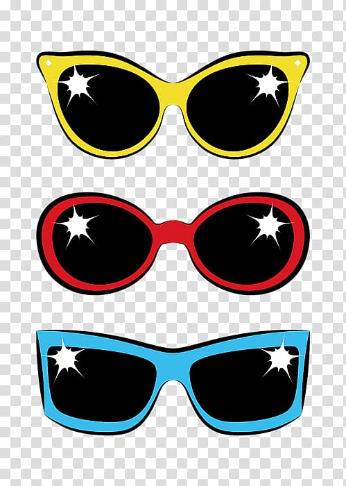 Sunglasses T-shirt Sticker Goggles, sunglasses transparent background PNG clipart