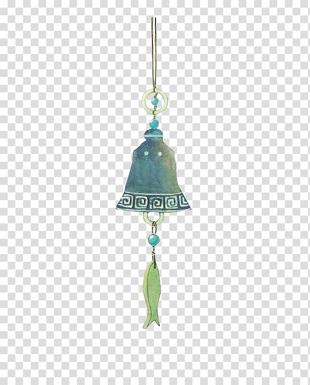 , Japanese wind chimes transparent background PNG clipart
