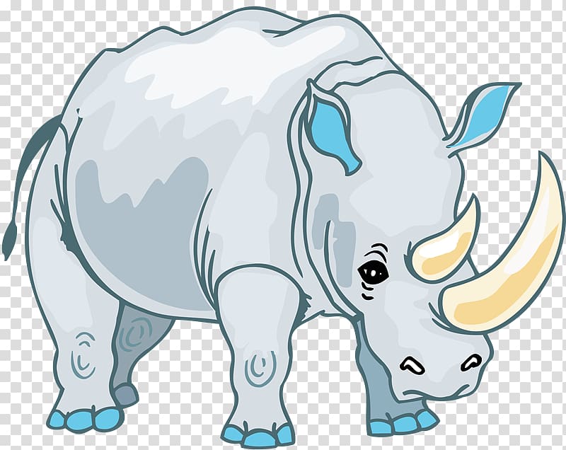 Rhinoceros 3D Drawing , rinoceronte transparent background PNG clipart