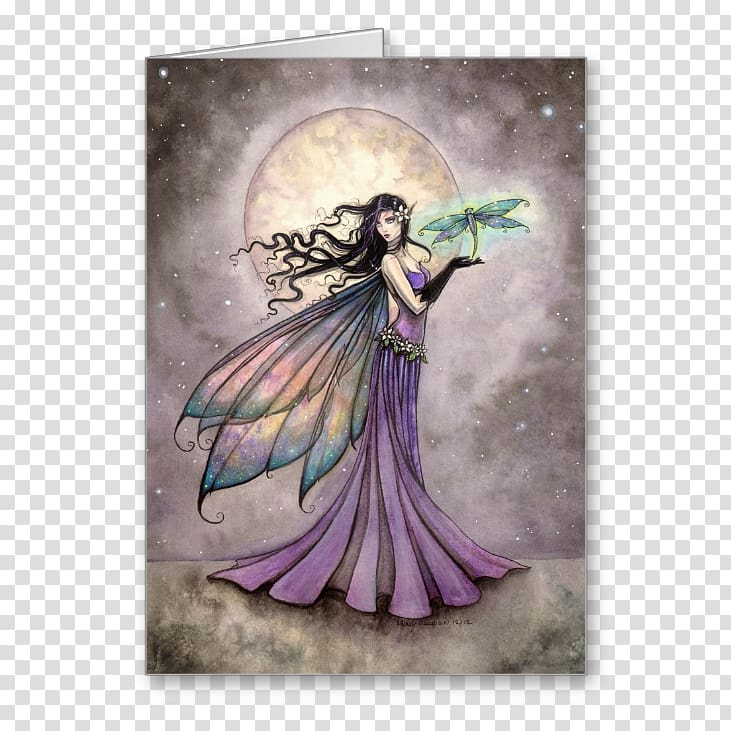 Fairy Fantastic art Fantasy Dragonfly, Fairy transparent background PNG clipart