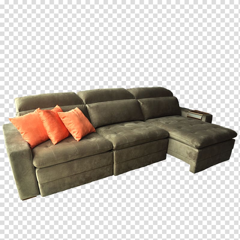Sofa bed Couch Chaise longue Product design, sofa pattern transparent background PNG clipart