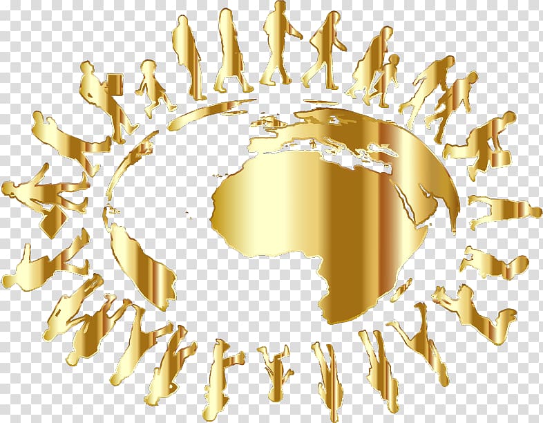 Earth Computer Icons , gold leaf transparent background PNG clipart