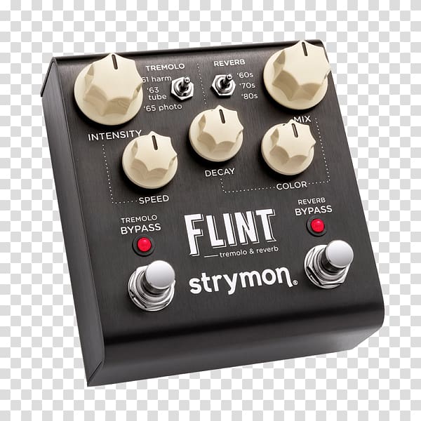 Effects Processors & Pedals Strymon Flint Tremolo Strymon TimeLine, guitar transparent background PNG clipart