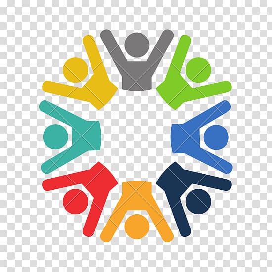 Round multicolored human logo art, Computer Icons Teamwork Graphic ...