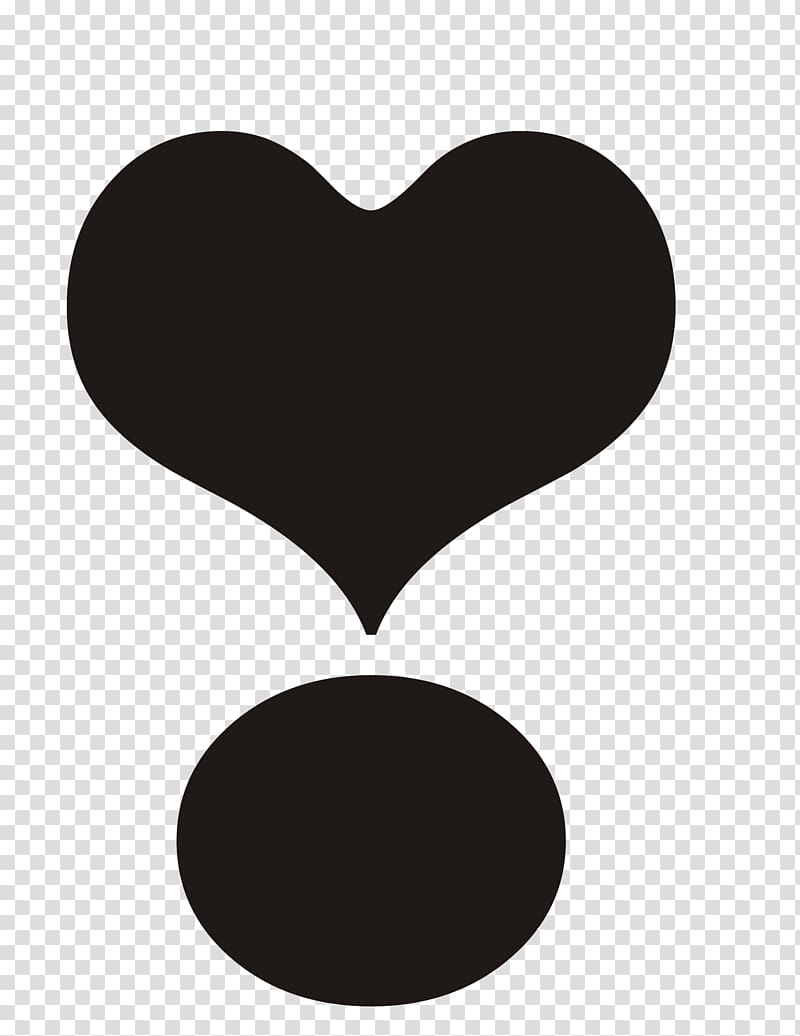 Exclamation mark Heart Interjection Question mark Emoji, exclamation point transparent background PNG clipart