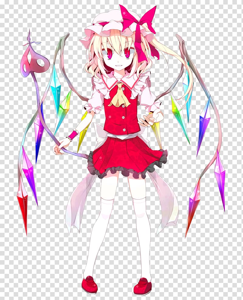 3D rendering Touhou Project Desktop , Embodiment Of Scarlet Devil transparent background PNG clipart