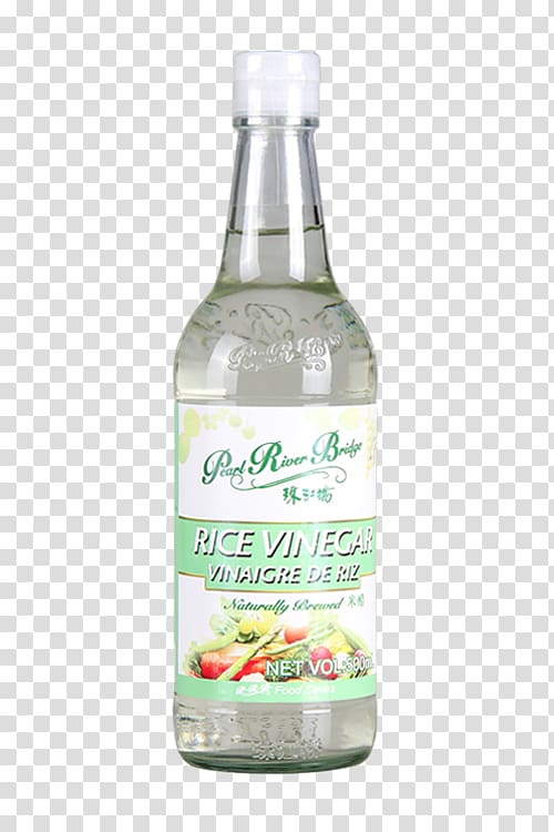 Liqueur Glass bottle Pearl River Rice vinegar, rice transparent background PNG clipart