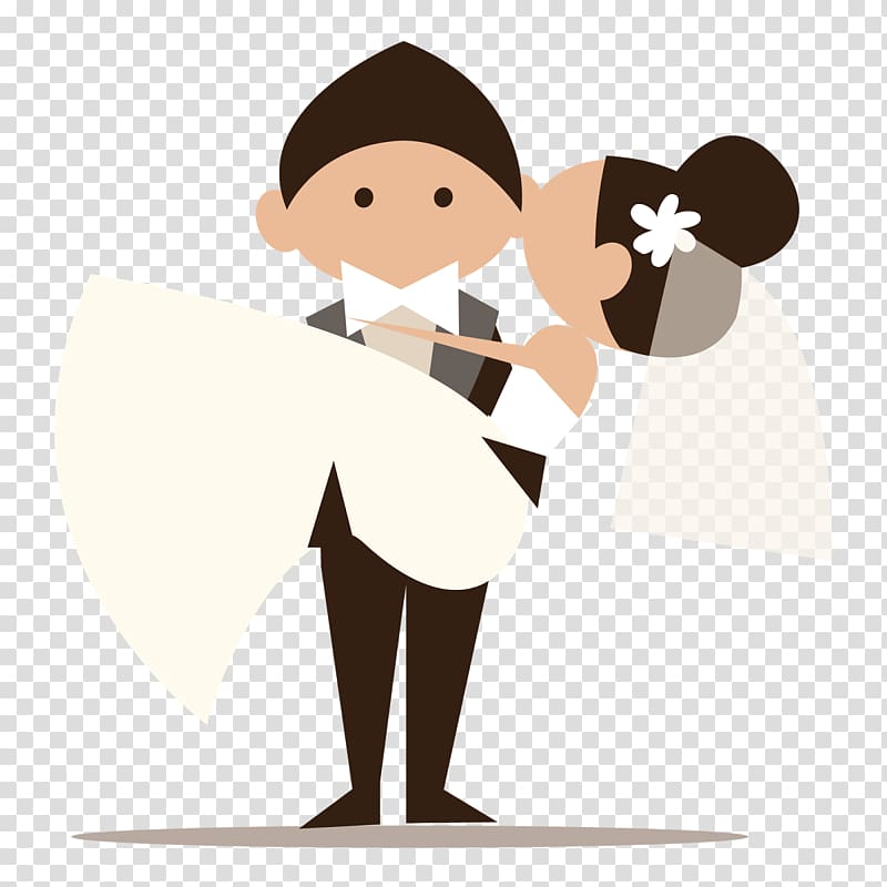 Wedding invitation Bridegroom, bride transparent background PNG clipart