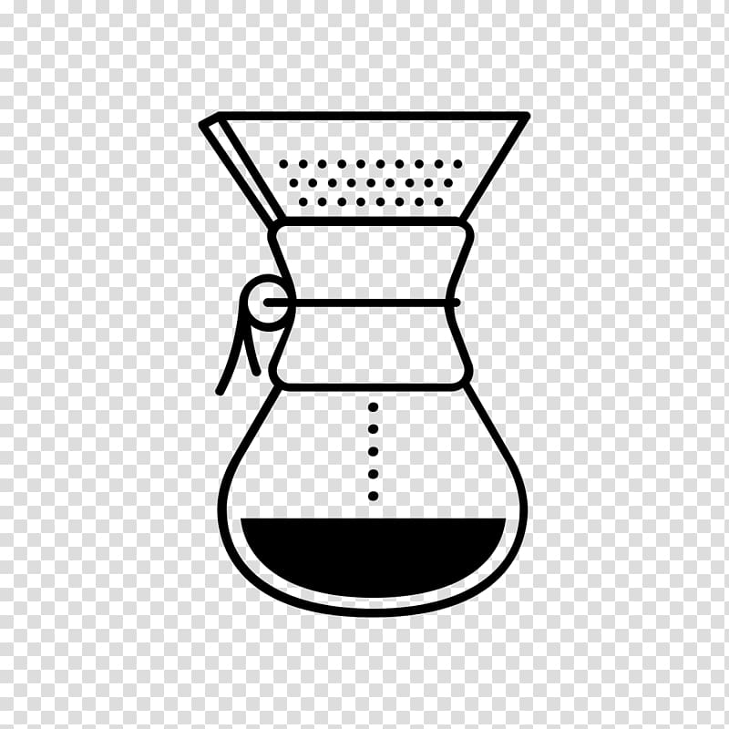 Chemex Coffeemaker Cafe Espresso AeroPress, drip transparent background PNG clipart