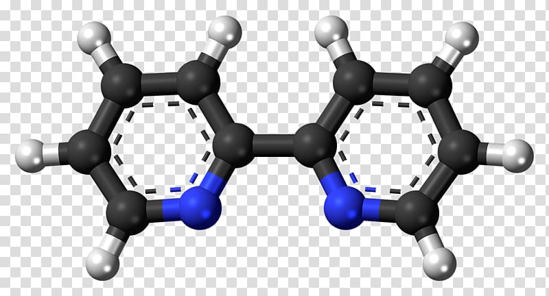 Azulene Molecule Ball-and-stick model Chemistry Molecular formula, Molecular Modelling transparent background PNG clipart