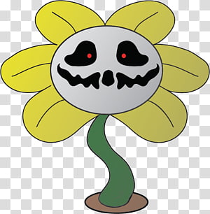 Undertale Flowey Art, flicker transparent background PNG clipart