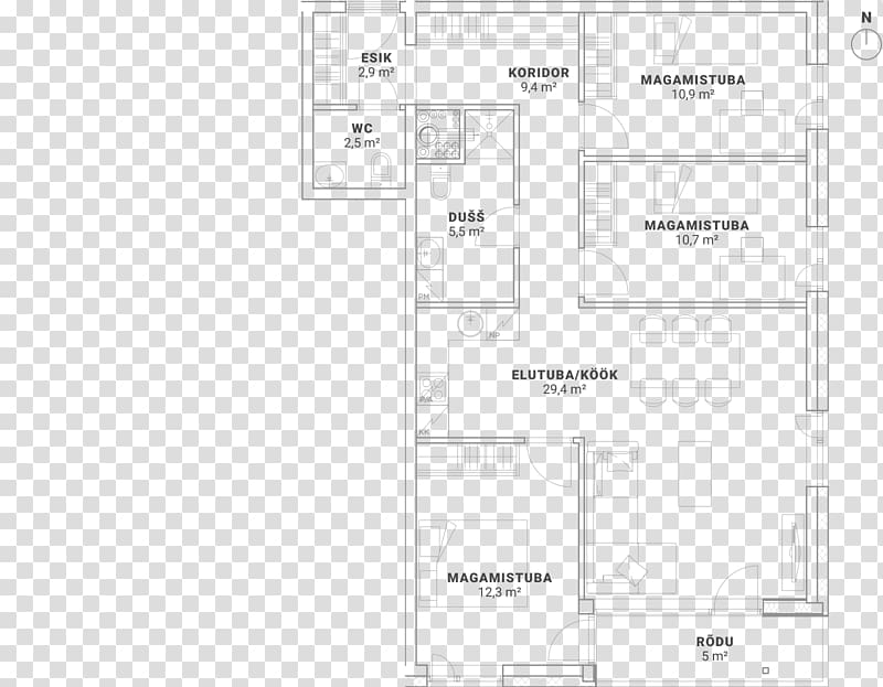Drawing Schematic Floor plan, real estate balcony transparent background PNG clipart