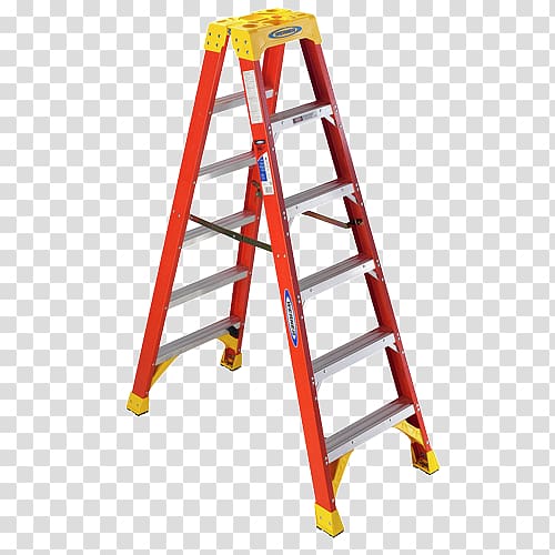 Ladder Fiberglass Werner Co. Keukentrap Tool, ladder transparent background PNG clipart
