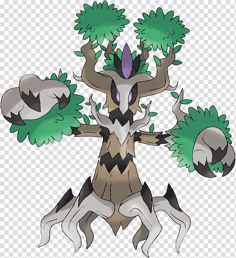 Pokémon X and Y Trevenant Phantump Pokédex, evolution tree transparent background PNG clipart