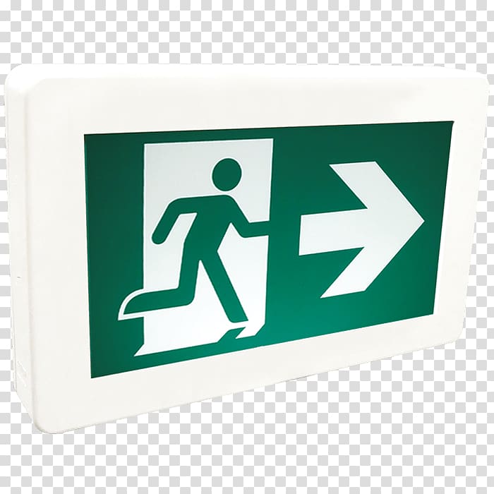 Exit sign Emergency exit Signage Emergency Lighting Thermoplastic, polaroid snap replacement battery transparent background PNG clipart
