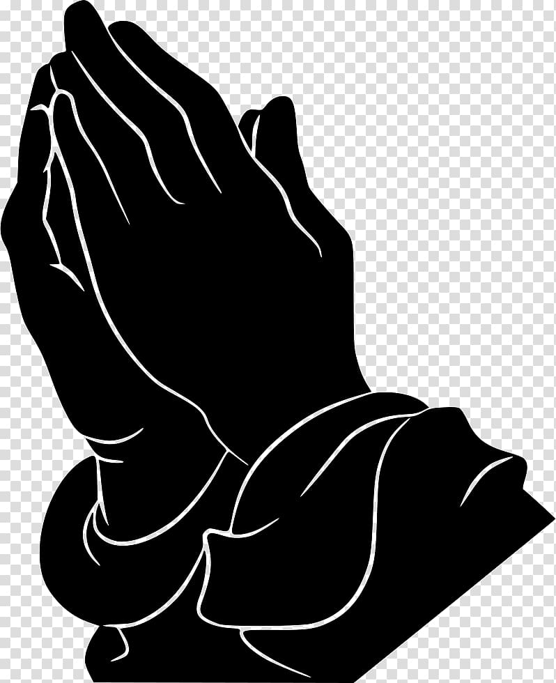 hands illustration, Praying Hands Prayer Religion , Islam transparent background PNG clipart