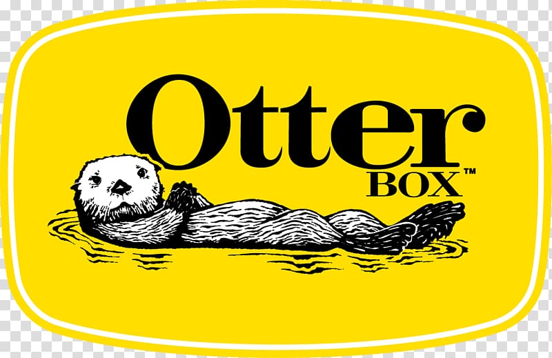 OtterBox Logo Mobile Phones Handheld Devices Company, otter transparent background PNG clipart