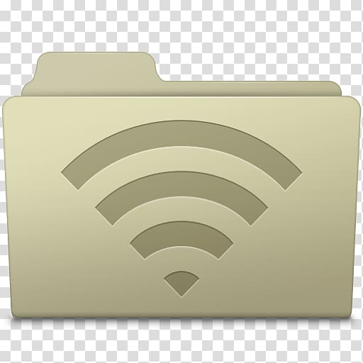 Wifi folder illustration, rectangle font, AirPort Folder Ash transparent background PNG clipart
