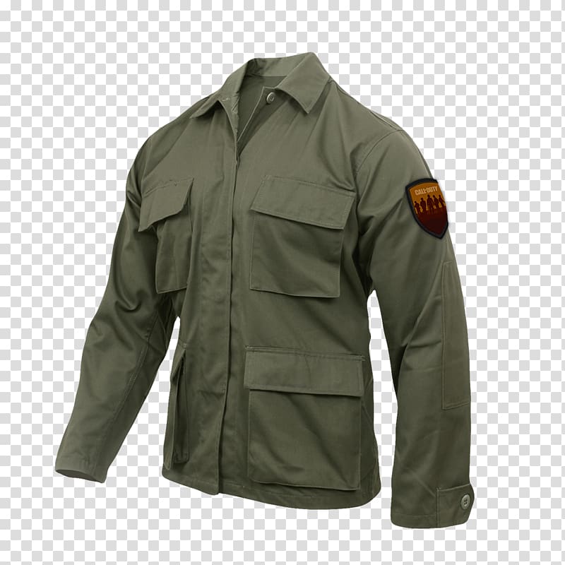 Call of Duty: WWII Call of Duty: Ghosts M-1965 field jacket Clothing, jacket transparent background PNG clipart