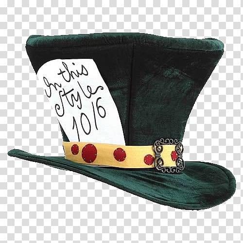 The Mad Hatter March Hare Top hat Costume, Hat transparent background PNG clipart